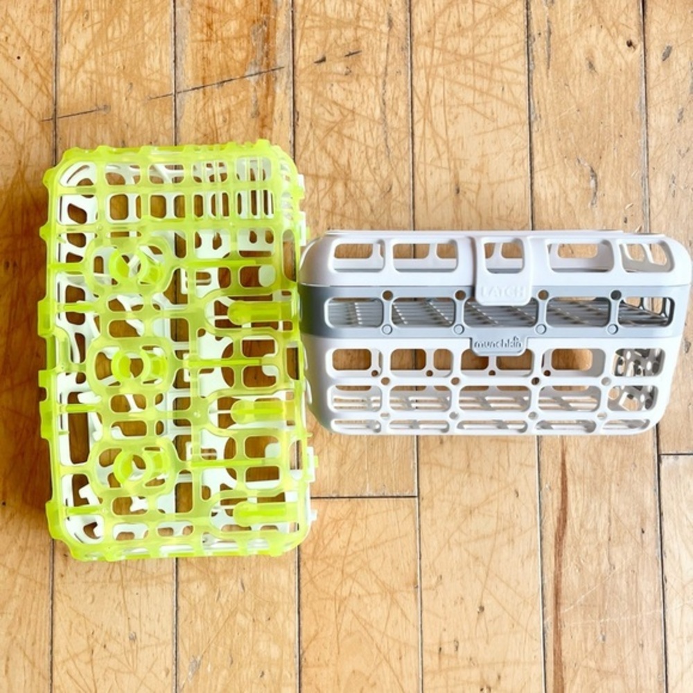 Dr. Brown’s & Munchkin High Capacity Deluxe Dishwasher Baskets Baby Bottle Parts